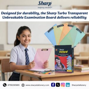 Unbreakable Exam Board with Ruler Manufacturer in Delhi