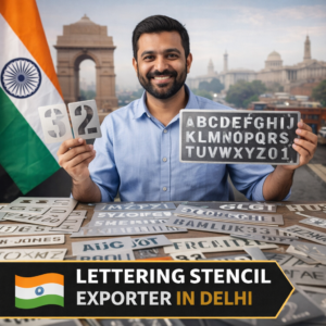 lettering stencil exporter in Delhi